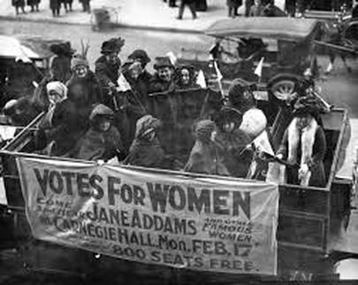 jane addams womens suffrage